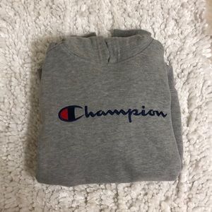 grey champion sweatshirt